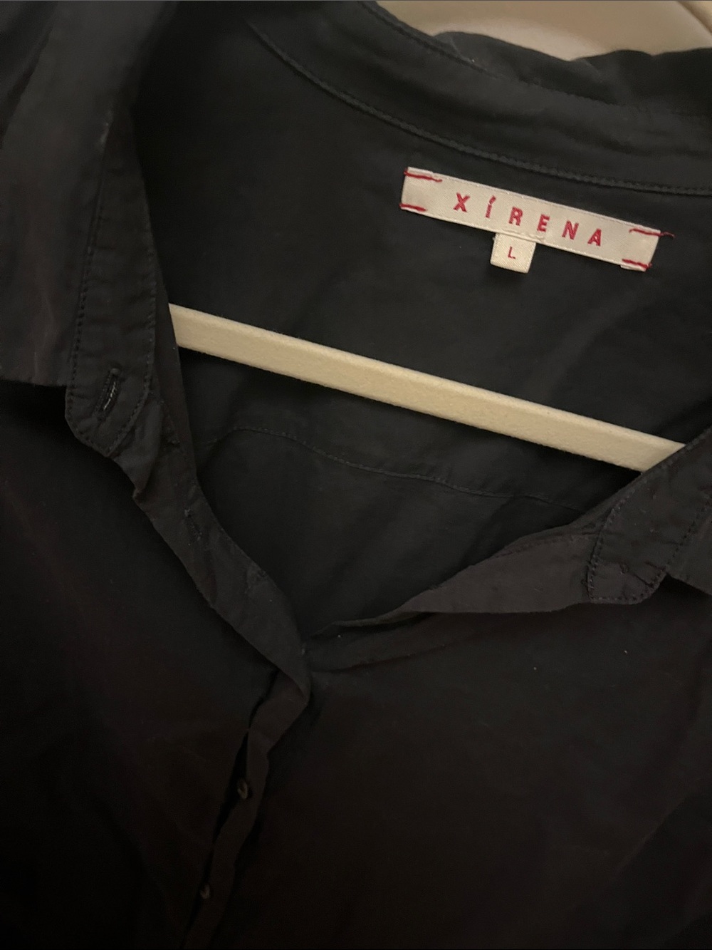 Xirena Black Button-Up Shirt - Picture 2 of 2